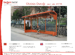 Aluminum Coated Bus Shelters