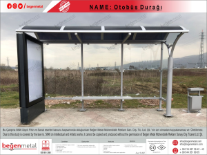 Led Işıklı Otobüs Durağı