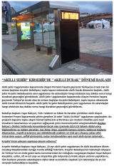 <p>
	Kırşehir Belediyesine Yapmış olduğumuz Paslanmaz Akıllı Duraklara heryerden beğeniler geliyor Gazete ve Basından haberler g&uuml;ndemde.</p>
